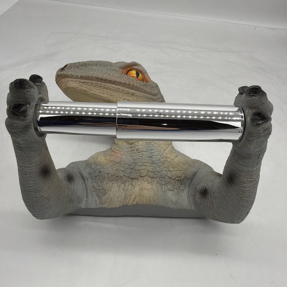 Dinosaur Wall Mounted Toilet Paper Holder - Picture 9 of 9
